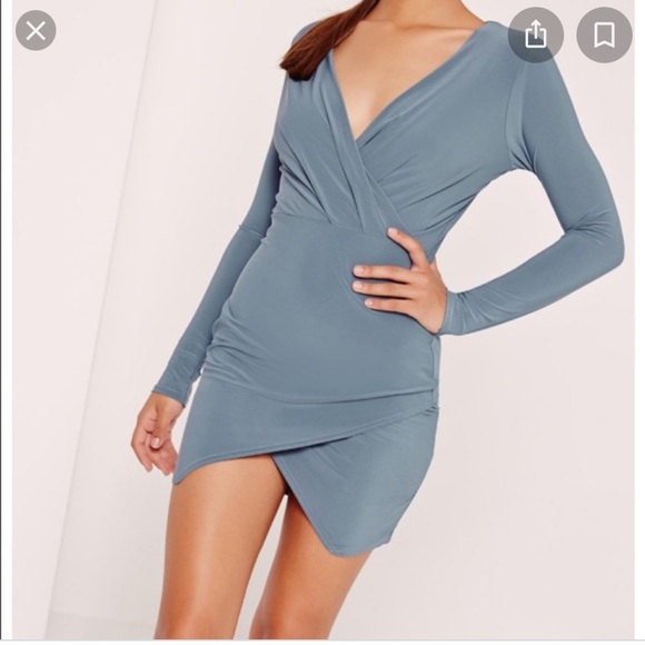 ice blue mini dress Sandrine Balconette Mini Dress | Ice Blue